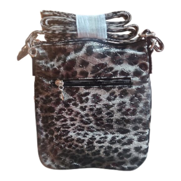 Candies Leopard Print Crossbody Bag - Picture 2 of 5